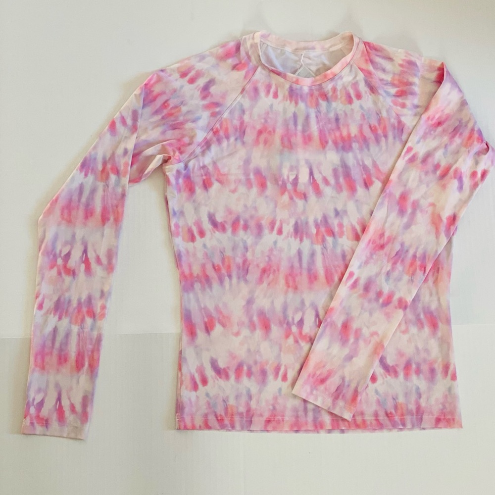 Billabong Pink Rashguard, Size Large - Picture 7 of 12